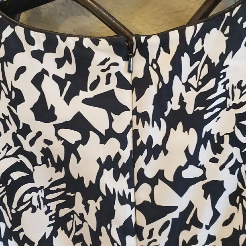 ‎TORY BURCH Printed Cotton-Silk Dress - Size 8